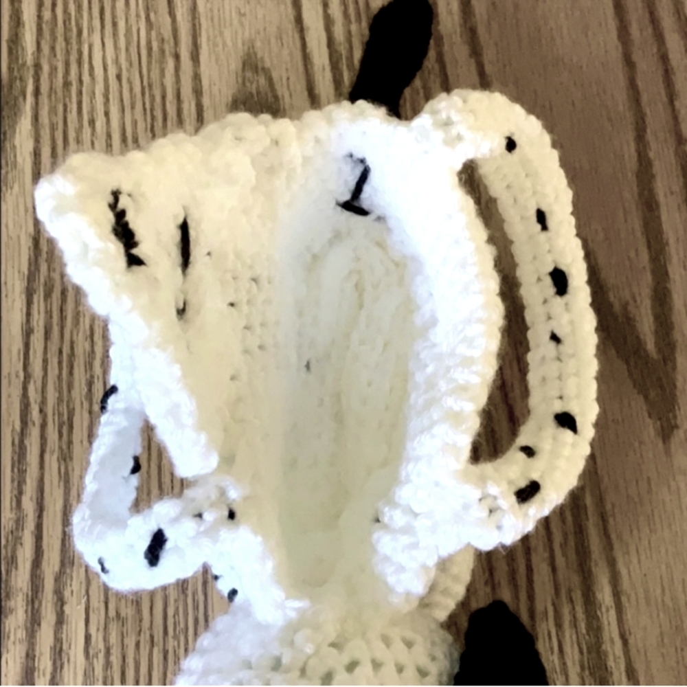 Dalmation Puppy New Toy Hand Crocheted - Picture 8 of 8